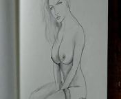 Awesome Nude Pussy Drawing