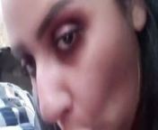 Paki girl Ayesha giving blowjob to bf in car from ayesha akram nude with bf