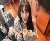 Can't Even Make My Morning Latte Without My BF Cumming All Over Me (Freeuse Facial) from even sharma xxxxxx bf x