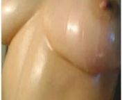Awsome Tits Oiled from assame big boobs