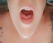 Gushing Wet Pussy With Facial POV from chubby slut toys pussy with pink dildo