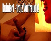 Ruined surprise for Hubby!Tease and Denial after weeks with ballbusting, laughing and feet play! from vj serial acter nude image