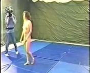 Raven vs Tina nude wrestling from nude ravan