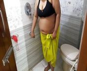 Tamil Rich Hot aunty has sex with bathroom water pipe from tamil rich aunty sex videos ww xx
