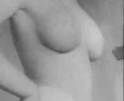 Nude Busty Girl Similar to Marilyn Monroe (1950s Vintage) from 1950 nude video