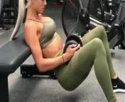 Lauren Simpson working out, 3-11-2018 from pre l5 models nude 3
