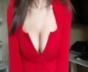 Emily Ratajkowski - busty in red outfit 2-21-2020 from emily ratajkowski nude fakes