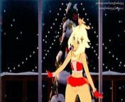 MMD – Special Christmas video with Paimon from giantess paimon