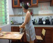 Ravioli Time! Naked Cooking. Regina Noir, a nudist cook at nudist hotel resort. Nude maid. Naked housewife. Teaser from nudism cooking