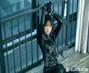 Fejira com Girl on leather single glove torture P2 from stephen xxngle com