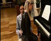 Russian lesbian piano teacher from young phono