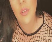 Smoking with bella with she shakes her fat ass in fishnets from ely la bella elyylabella onlyfans leaks 1