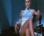 Sharon Stone crossing legs (Loop) from to sharon stone