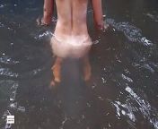 Out Door River Bathing SL publicFuckingGirl Nude 18 Teen CupleFuck from river bathing bhabi
