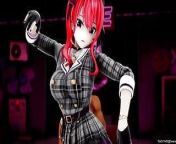 Hoshimachi Suisei Apple Pie Hololive Dance and Sex Undress Mmd 3D Redhead Color Edit Smixix from kfap idol fake nudedian boob sucking