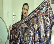 Satin Scarves for a Casual Outfit with Blue Jeans from mallu sajini red blouse nude sexhero ajmal sunny photos download