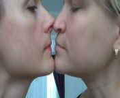 Lesbian Nose to Nose Play 3 from nose to nose rubbing