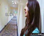 BLACKEDRAW Stranded Eliza gets some BBC assistance from eliza brooks