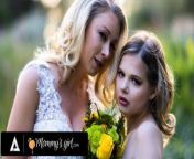 MOMMY'S GIRL - Bridesmaid Katie Morgan Bangs Hard Her Stepdaughter Coco Lovelock Before Her Wedding from dresse mom