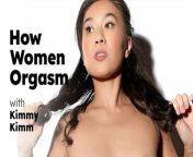 UP CLOSE - How Women Orgasm With Delightful Kimmy Kimm! INTENSE HITACHI ORGASM! FULL SCENE from delightful hug dildo