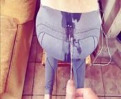 Piss on My Grey Pants from malu wife sex pissing toilet mms