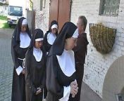 Nun loves fuck outdoor from gruop nuns films