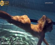 Absolute underwater blonde beauty Elena Proklova from eleana naked