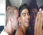 Workout Buddies Play With Sweaty Cocks from budhe dadaji gay sex video