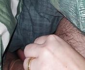 Step sister hand slip under blanket touching step brother dick and handjob him from slip brother and xxx