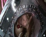Hot sex slave gilr gets her clit teased with toys in a dungeon from gilr virgin