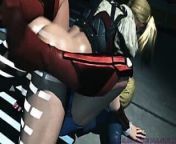 harley quin and supergirl from supergirl