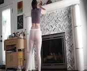 Aurora Willows Cleaning in Sheer Tights from cum tribute for dcuplatina xtube com