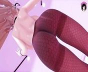 Thick Asuna In Bunny Suit With Pantyhose - Sexy Dance (3D HENTAI) from myanmar dance