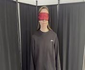 The Blindfolded Clothing Challenge from sexy item girls