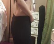 Horny Wet MILF Rips Yoga Pants To Please Soaking Wet Hairy Pussy 100% Real from wet yoga pants