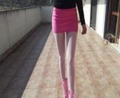 Laura on Heels 2021. Walk outside in 8 inches heels from Каролина Леванович 8 декабря 2021 г
