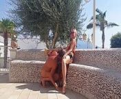 Selena's Outdoor Posing and Sex Games in Heels from ielena hd nude imes danlod www dot com kajal