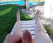 Massage penis by the pool (part 3) from massage penis gay