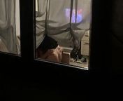voyeur caught couple having sex through window – spying neighbor from spy windows
