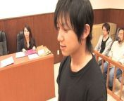 The suspect manages to fuck his wife in court to show his innocence from japanese innocent girl fucking