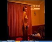 Sharon from Birmingham UK's amateur strip video from 1998 from sheron from generationsa