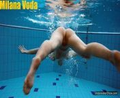 Best Russian teen pornstar true queen Milana Voda from www xxx voda se