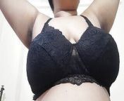 NAUGHTY DESI HOT BHABHI IN NEW BLACK SEXY BRA.. GET READY TO CUM from desi bhabhi in lingerie sex images com