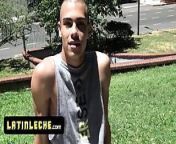 Latin Leche - Amateur Young Latino Boy Meets Stranger In The Park And Becomes His New Sex Toy from gay latin leche com deangelo jackson