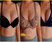 Wifey tries on different bras for your enjoyment - PART 1 from indian aunty nitey