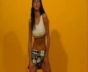 My name is Zdenka an exhibitionist brunette model and today I masturbate for the first time from 3d name ratanot