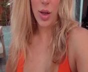 WWE - CJ Perry aka Lana in orange bikini from wwe diva lana actress pg xxx porn videos for mobile in kin