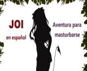 JOI + juego de rol. Aventura para masturbarse VS Sucubo. from spanish instructions reto para masturbarse