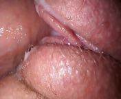Extremely closeup sex with friend's fiance, tight creamy fuck and cum on pussy from cum on pussy teen