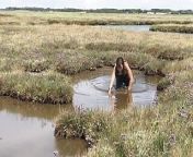 Playing in the muddy Estuary from ali alone sex video porn com